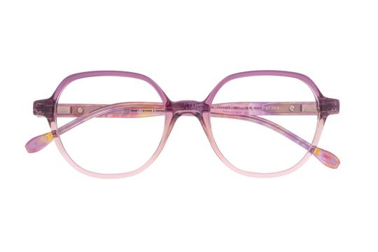 Lunettes de vue Tartine et Chocolat  Violet Carré TCAA408D41 Face