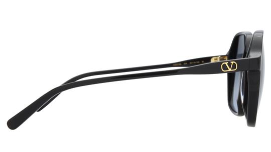 Lunettes de soleil Valentino Femme Gris Carré Vg0018S Droite