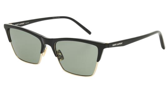 Lunettes de soleil Saint Laurent Mixte Noir Papillon Sl767 Trois-Quart