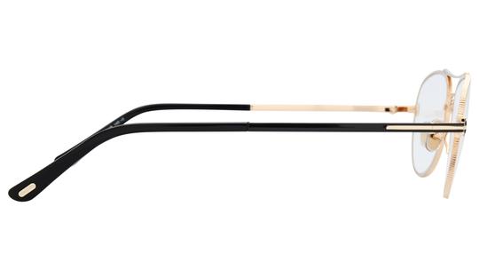 Lunettes de vue Tom Ford Homme Or Aviateur ft6128-b Droite