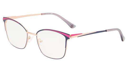 Lunettes de vue Baïa Femme Violet Papillon Baa2609 Trois-Quart
