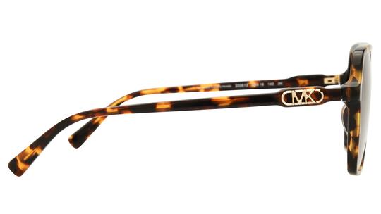 Lunettes de soleil Michael Kors Femme Écaille Carré Mk2196U Droite