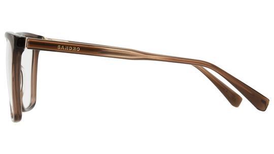 Lunettes de vue Sandro Femme Marron Rectangle SD2085 Gauche