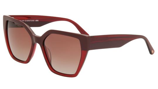 Lunettes de soleil Signature Krys Femme Rouge Papillon skj2609-f Trois-Quart