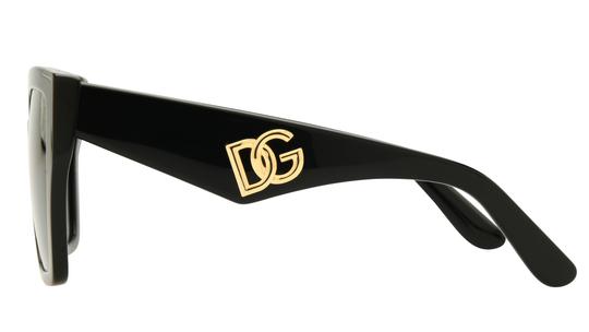 Lunettes de soleil  Femme Noir Carré dg4438 Gauche