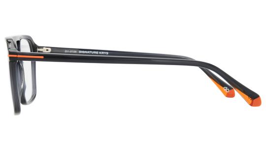 Lunettes de vue Signature Krys Homme Bleu Aviateur Moj2605 Gauche