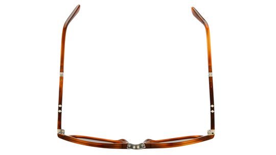 Lunettes de soleil Persol Mixte Marron Carré Po3345S Dessus