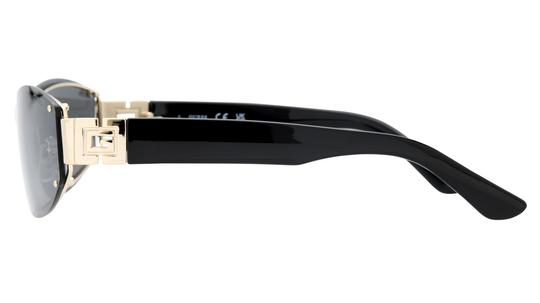 Lunettes de soleil Guess Femme Or Oversize GU00263 Gauche