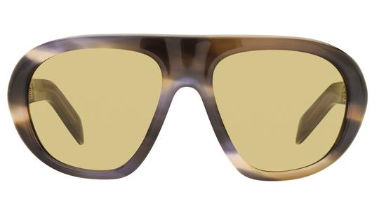 Lunettes de vue Prada Femme Marron Aviateur Prc05S Face