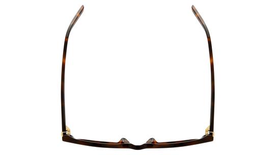 Lunettes de soleil Saint Laurent Mixte Écaille Papillon SL Dessus