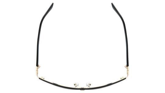 Lunettes de soleil Guess Femme Or Oversize GU00263 Dessus