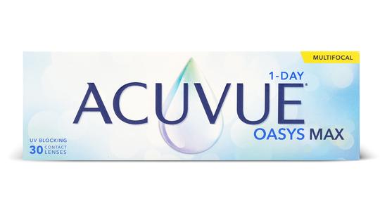 Lentilles de contact 1 Day Acuvue Oasys Max Multifocal High Boîte de 30