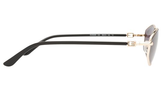 Lunettes de soleil Guess Femme Noir Angulaire gu00289 Droite