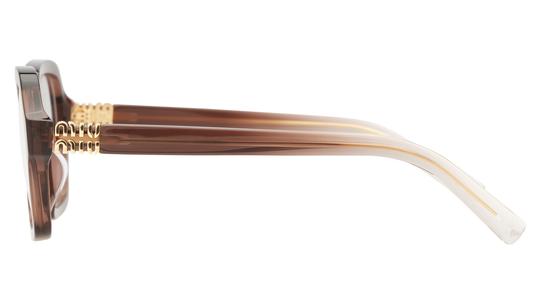 Lunettes de vue Miu Miu Femme Marron Carré Mu Gauche