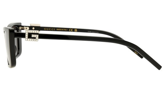 Lunettes de soleil Gucci Femme Noir Papillonnante GG1681S Gauche