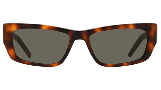 Lunettes de soleil Saint Laurent Femme Écaille Rectangle Sl Face