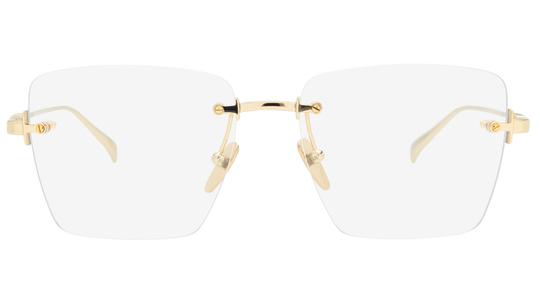 Lunettes de vue Gucci Femme Or Carré Gg1938O Face