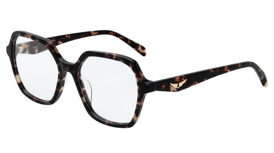 Lunettes de vue Zadig & Voltaire Femme Écaille Carré Vzv392 Trois-Quart