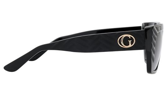 Lunettes de soleil Guess Femme Noir Rectangle GU00254 Droite