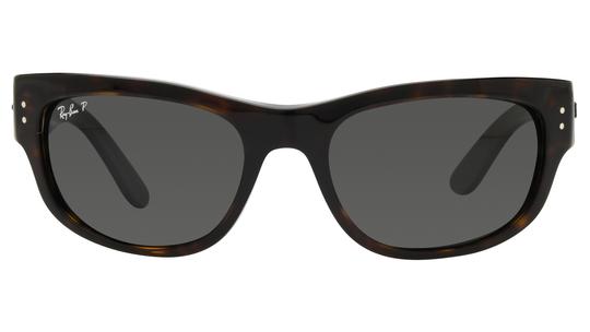 Lunettes de soleil Ray-Ban Mixte Écaille Ovale RB2289 Face