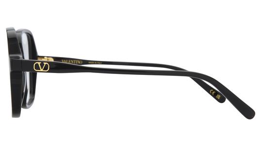 Lunettes de vue Valentino Femme Gris Carré Vg0021O Gauche