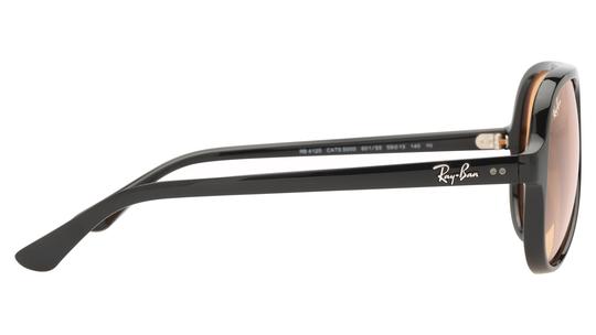 Lunettes de soleil Ray-Ban Homme Noir Aviateur rb4125 Droite