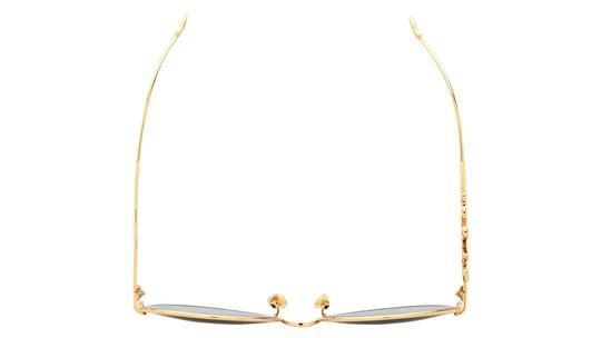 Lunettes de soleil Chloé Femme Or Pantos CH0329S Dessus