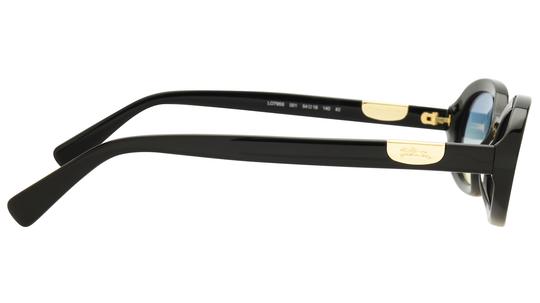 Lunettes de soleil Longchamp Femme Noir Ovale LO759S Droite