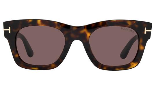 Lunettes de soleil Tom Ford Femme Écaille Carré FT1314 Face