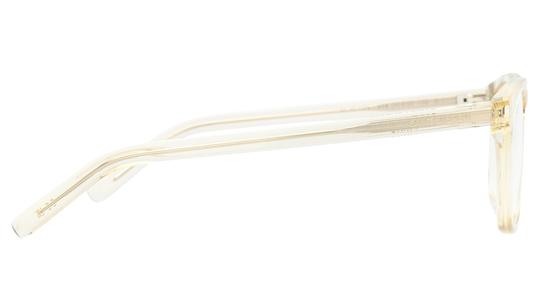 Lunettes de vue Saint Laurent Mixte Jaune Ronde Sl28 Droite