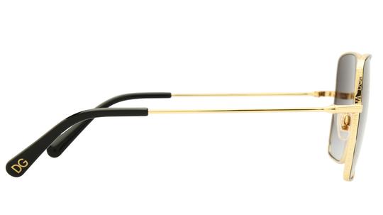Lunettes de soleil  Femme Noir Carré dg2242 Droite