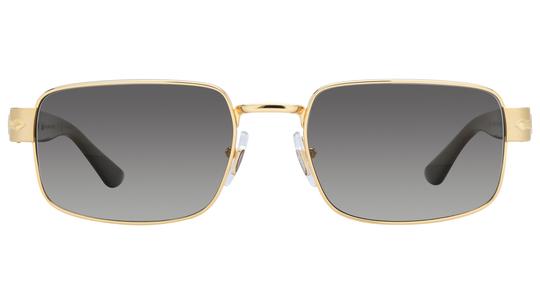 Lunettes de soleil Persol Mixte Or Rectangle PO1022S Face