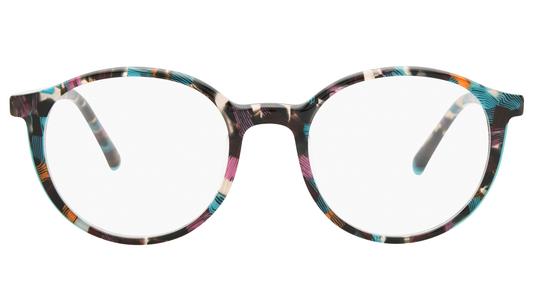 Lunettes de vue Etnia Barcelona Femme Écaille Ronde chiba Face