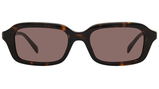Lunettes de soleil Gucci Femme Écaille Rectangle Gg2152S Face