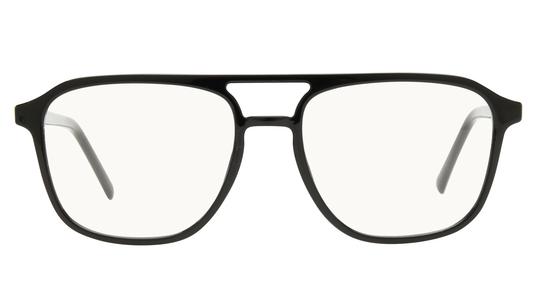 Lunettes de vue Krys Origine Homme Noir Aviateur Ess2502 Face