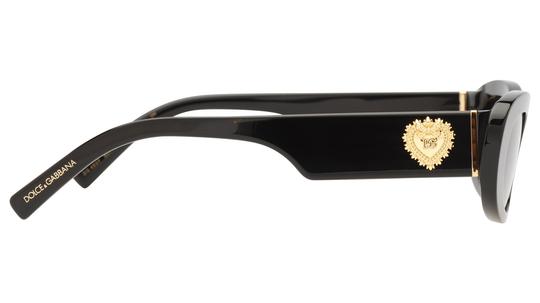 Lunettes de soleil Dolce&Gabbana Femme Noir Ovale dg4537 Droite