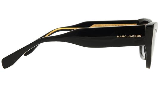 Lunettes de soleil Marc Jacobs Femme Noir Rectangle Mj1117/S Droite
