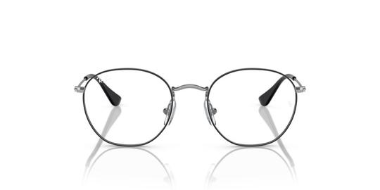 Lunettes de vue Ray-Ban Enfant Noir Ronde Ry9572V Face