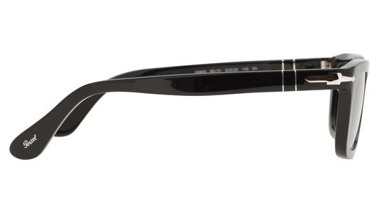 Lunettes de soleil Persol Mixte Noir Rectangle po3396s Droite
