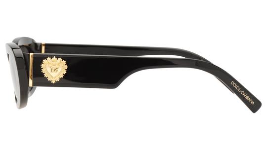 Lunettes de soleil Dolce&Gabbana Femme Noir Ovale dg4537 Gauche