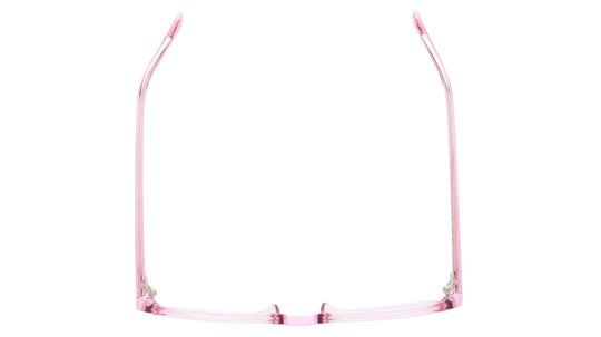 Lunettes de vue Alternance Femme Rose Carré Alt23106 Dessus