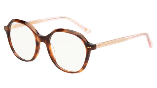 Lunettes de vue Siralya Femme Écaille Ronde Sir2502 Trois-Quart