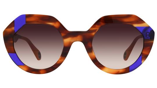 Lunettes de soleil WOOW Femme Écaille Papillon Superspin Face
