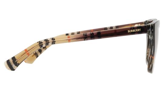 Lunettes de soleil Burberry Femme Marron Carré be4487 Droite