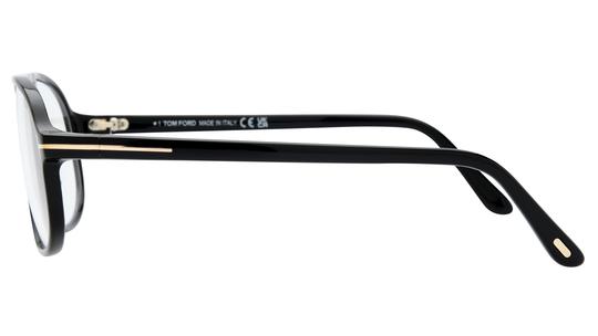 Lunettes de vue Tom Ford Homme Noir Aviateur FT6082-B Gauche