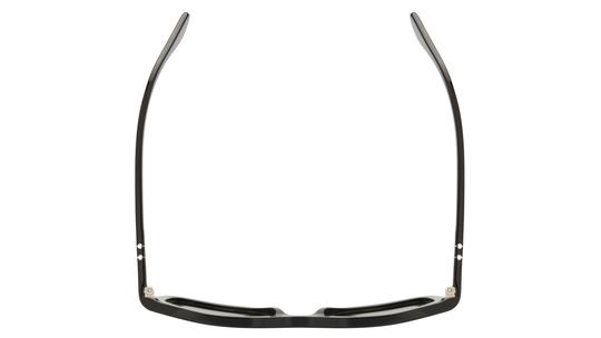 Lunettes de soleil Persol Mixte Noir Rectangle po3396s Dessus