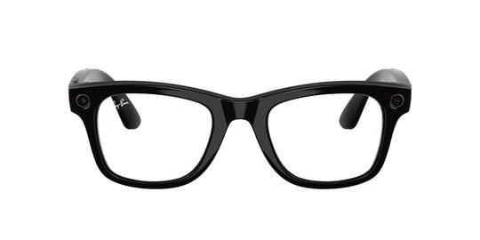 Lunettes de soleil Ray-Ban Meta Mixte Noir Carré Rw4012 Face