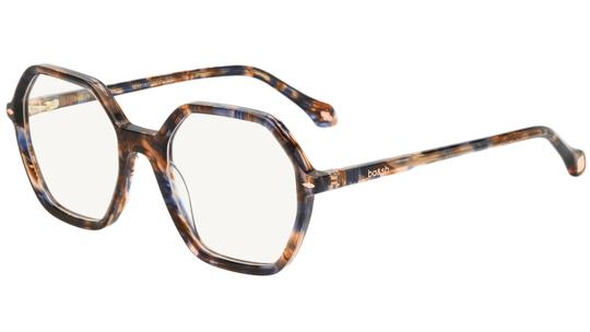 Lunettes de vue ba&sh Femme Écaille Ronde BA1081 Trois-Quart