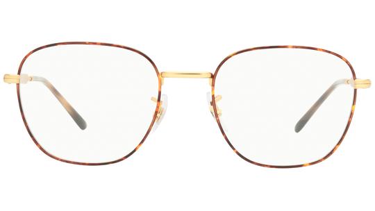 Lunettes de vue Ray-Ban Mixte Écaille Carré RX6534 Face