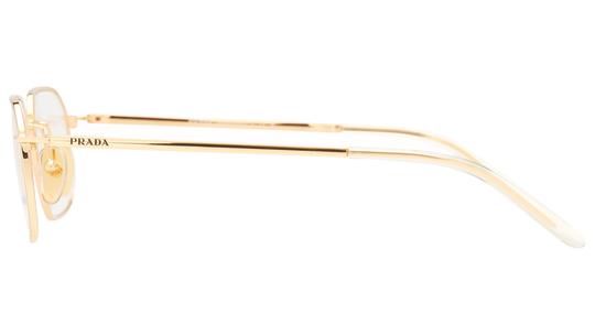 Lunettes de vue Prada Homme Or Ovale prd51v Gauche